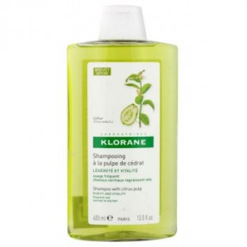 Klorane shampooing à la pulpe de cédrat 400ml.- Andorra