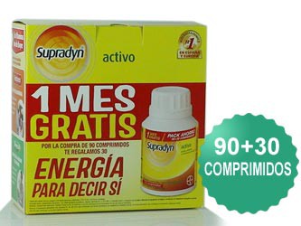 Pack Supradyn activo 90+30 cápsulas- Andorra